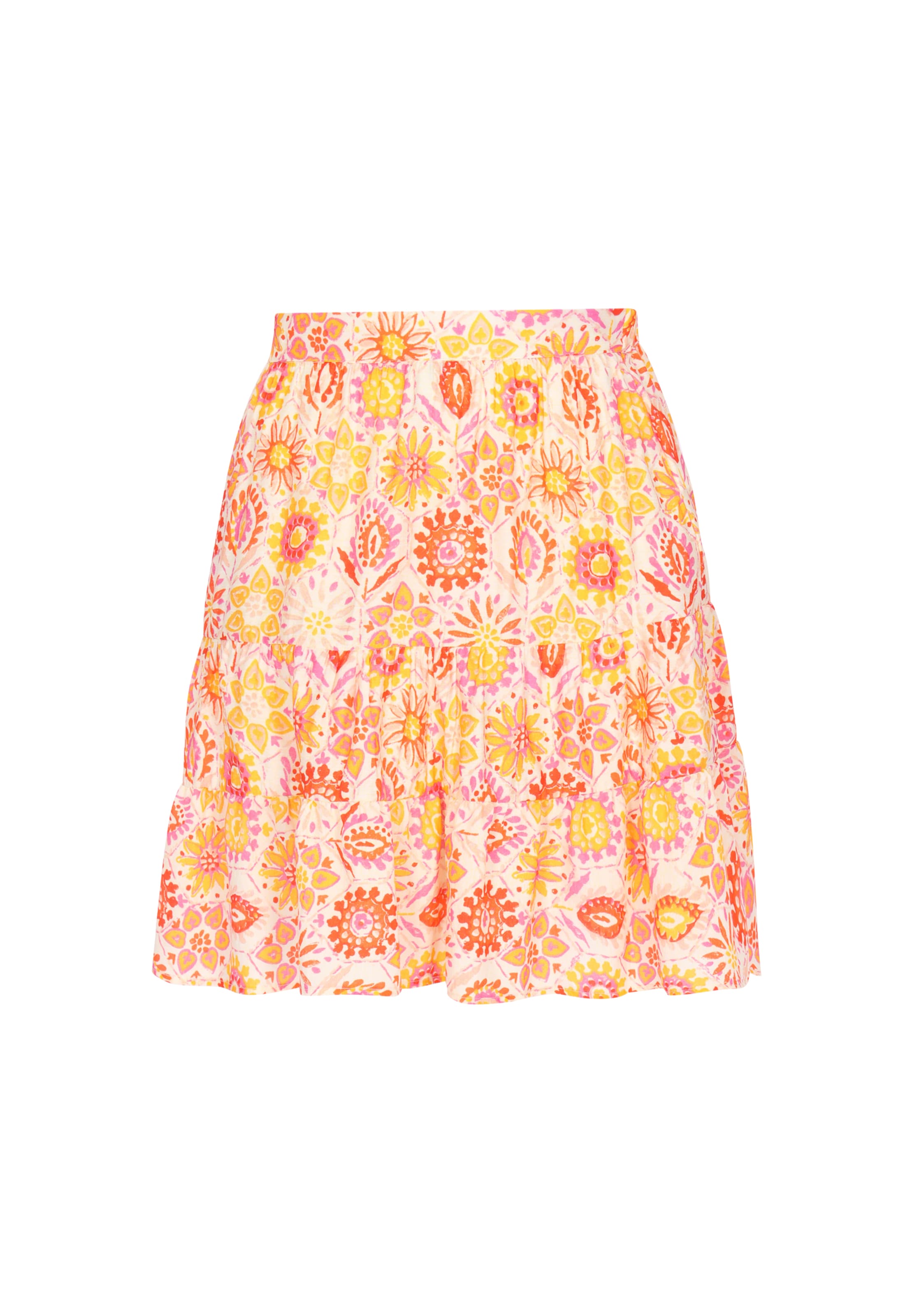 Jupe IZIA en orange : devant