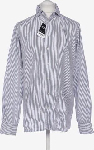 ETON Button Up Shirt in XS in Blue: front