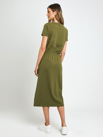 Threadbare Dress 'Willow' in Green