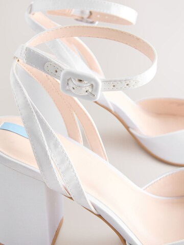 Sandales Next en blanc