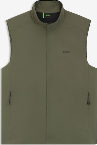 BOSS Vest 'Lite-X' in Green: front