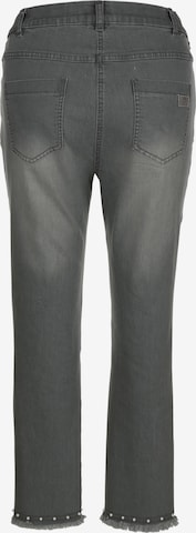 MIAMODA Slimfit Jeans in Grau