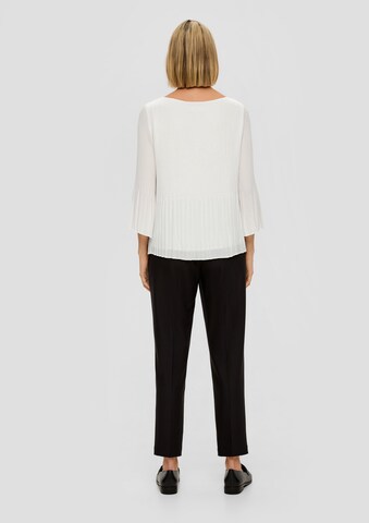 s.Oliver BLACK LABEL Halenka – bílá