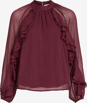 VILA Shirt 'BINNA' in Red: front
