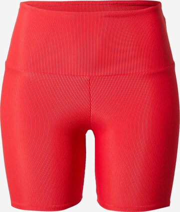 Onzie - Skinny Calças de desporto em vermelho: frente