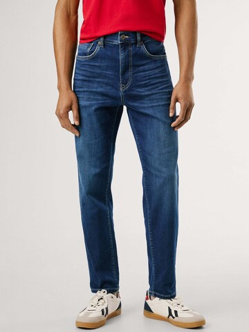 Tapered Jeans 'Cage' di Pepe Jeans in blu: frontale