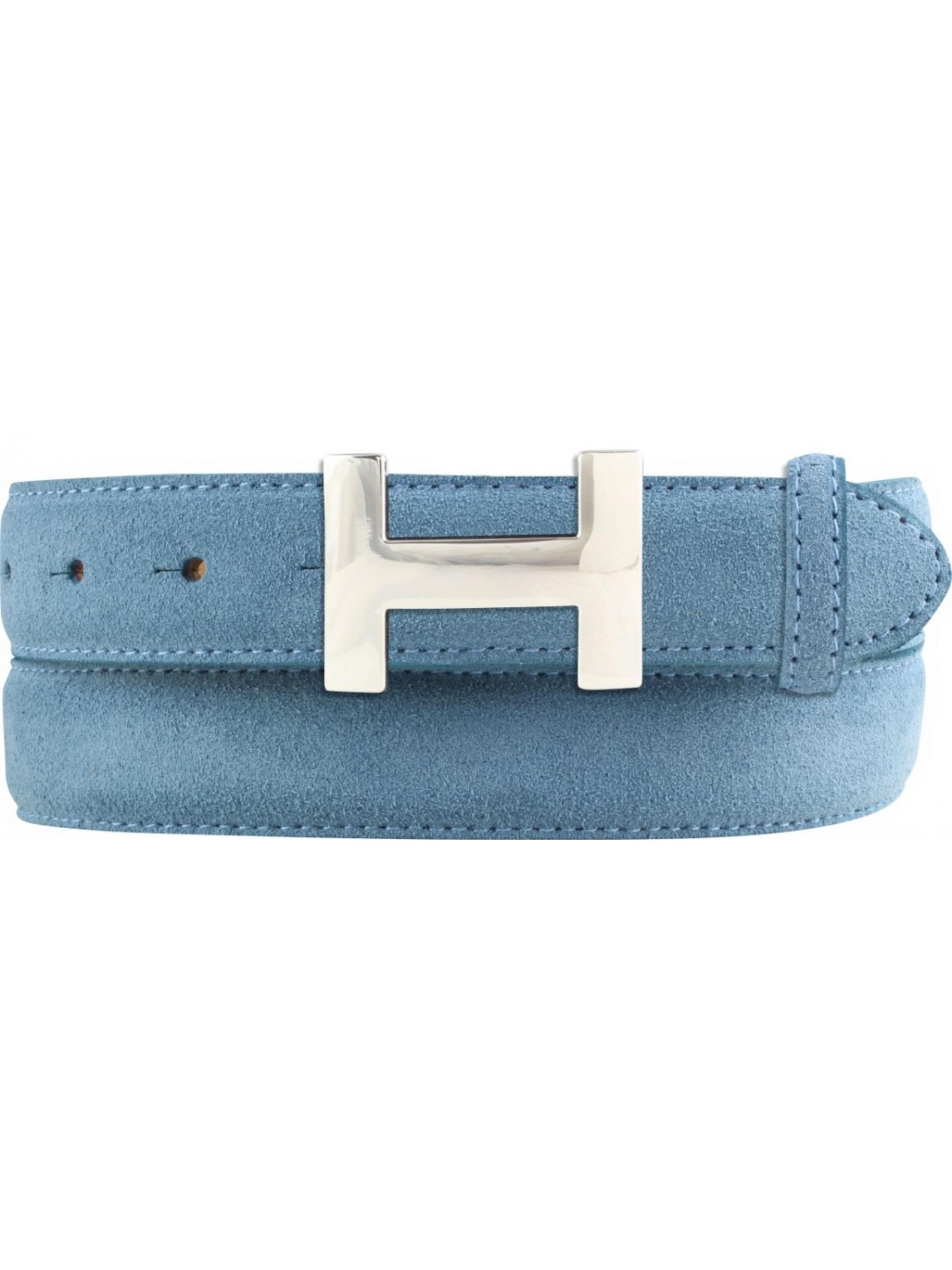 BELTINGER Gürtel 'Helen'‌‌‌‌‌‌ in Blau: Vorderseite