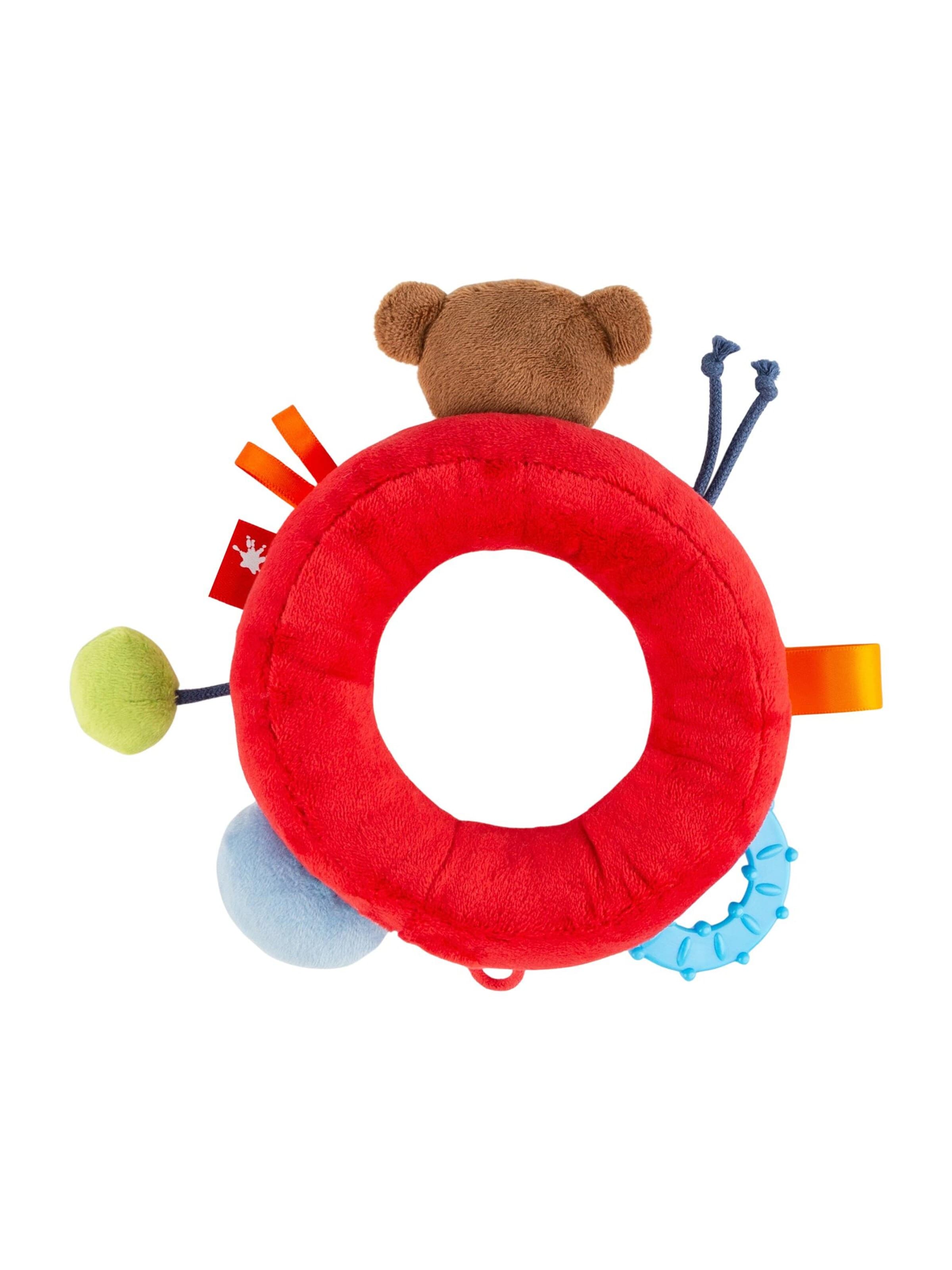 SIGIKID Stuffed animals 'Ringgreifling Bär 7 senses' in Mixed colors