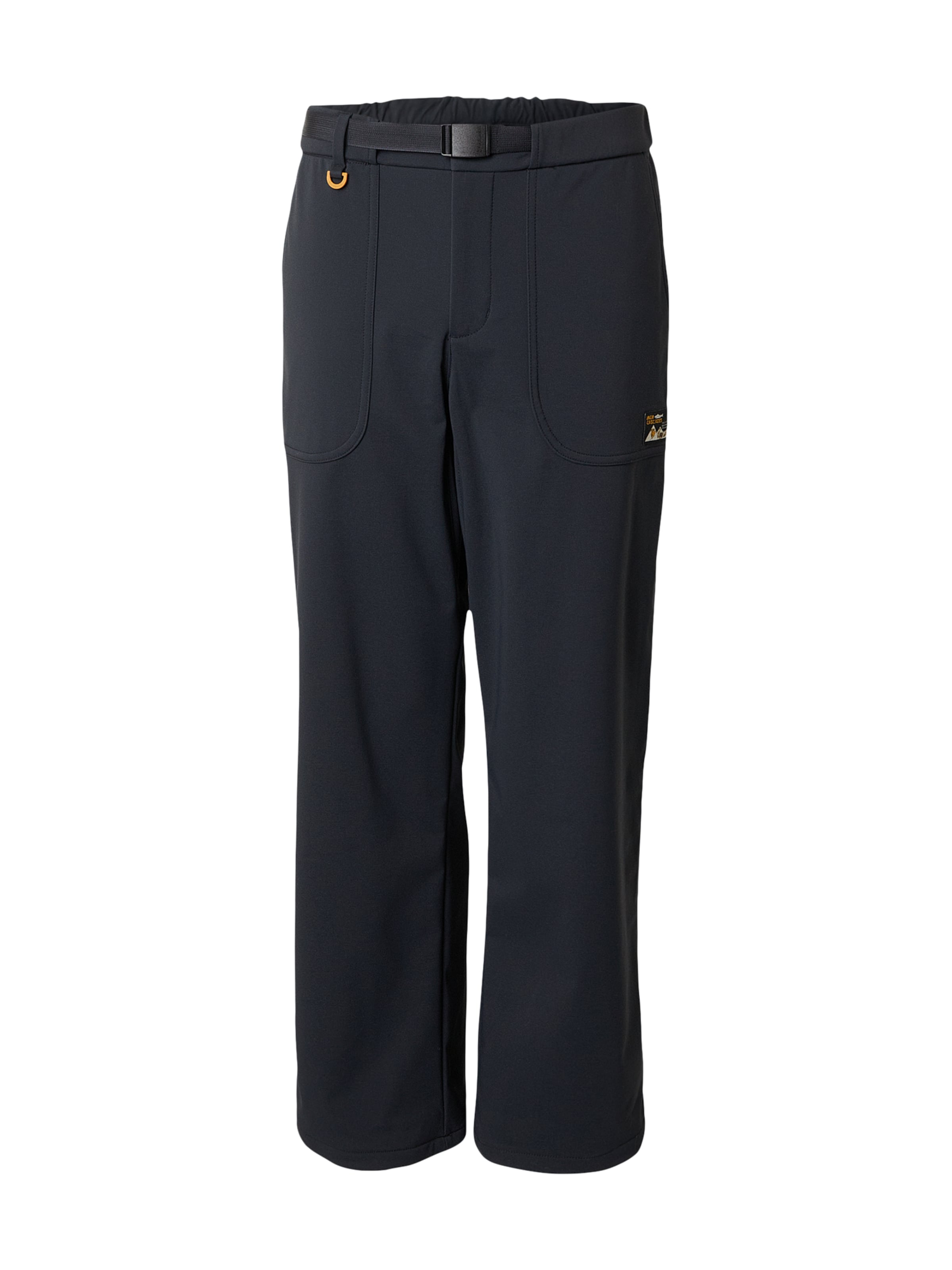 Regular Pantalon outdoor 'High Cascades' COLUMBIA en noir : devant