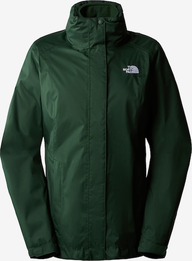 THE NORTH FACE Veste outdoor 'EVOLVE II' en vert foncé / blanc, Vue avec produit