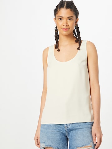 Calvin Klein - Top en blanco: frente