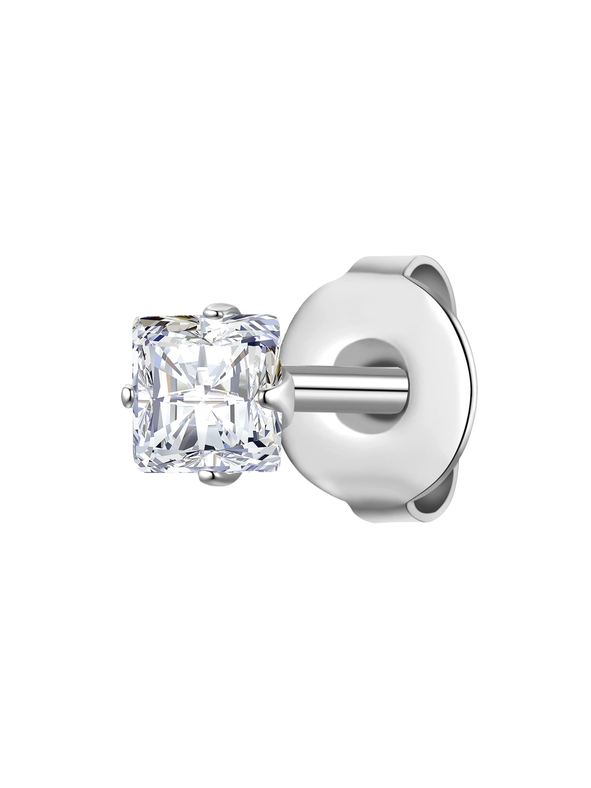 True Rebels Earring in Silver: front