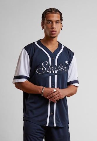 Comfort fit Camicia di Starter Black Label in blu: frontale