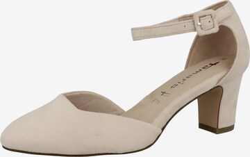 TAMARIS Pumps i beige: forside