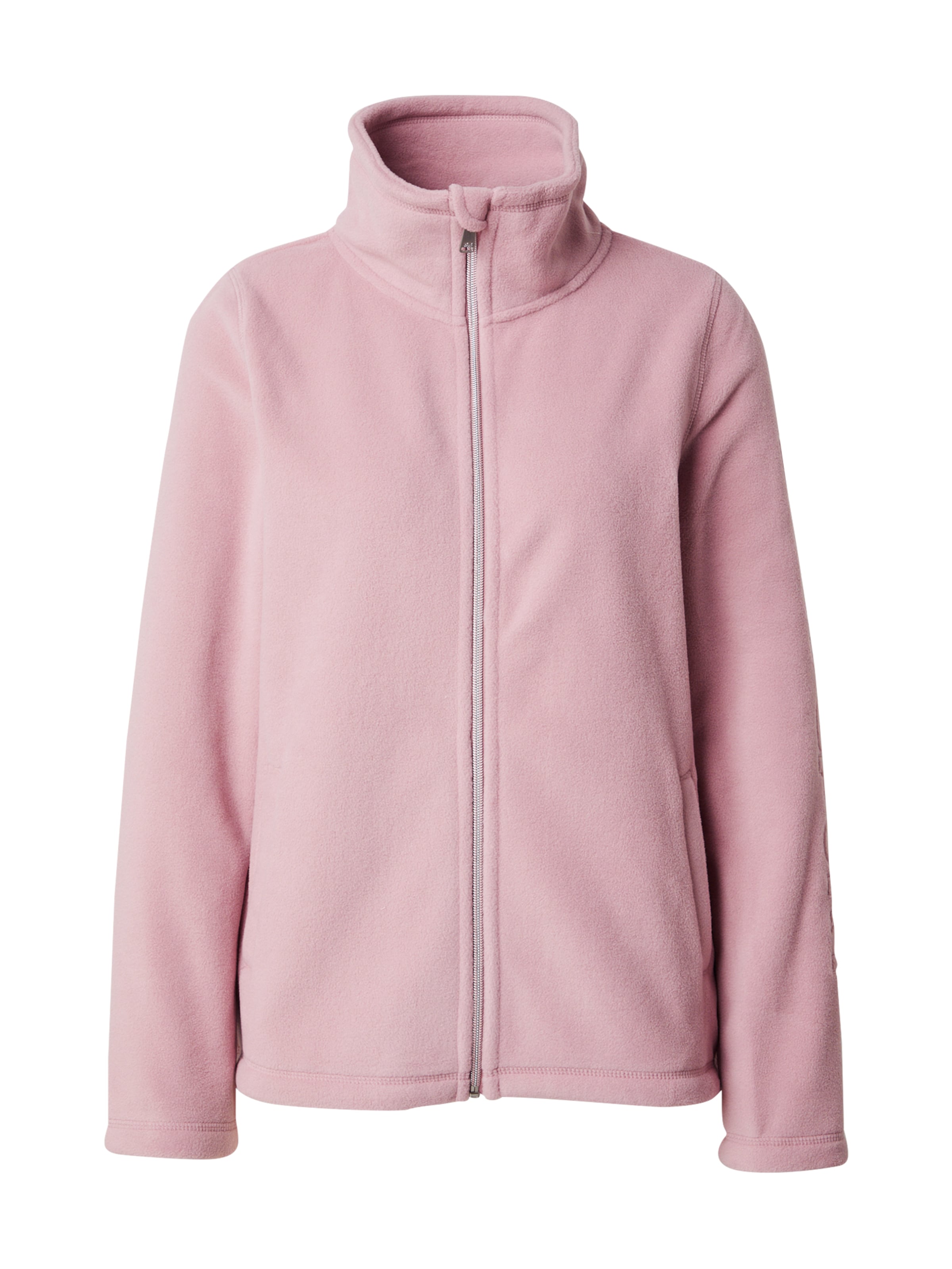 Jachetă  fleece funcțională de la DKNY Performance pe roz: față