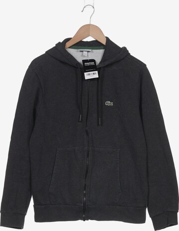 LACOSTE Sweatshirt & Zip-Up Hoodie in L in Grey: front