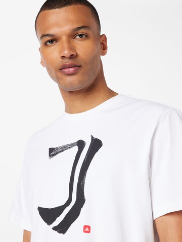T-Shirt fonctionnel 'Juventus Chinese Story' ADIDAS PERFORMANCE en blanc