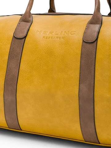 Herling Travel Bag 'Frost' in Yellow