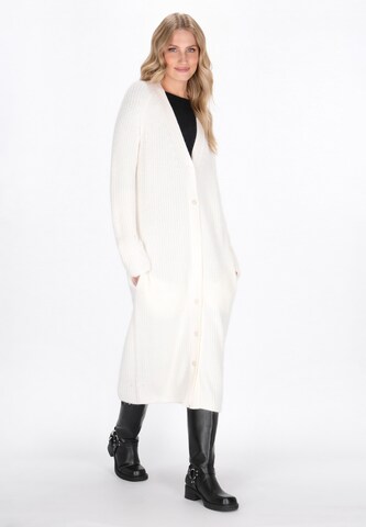 DreiMaster Vintage Knit cardigan in White
