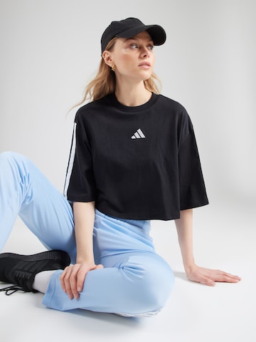 ADIDAS SPORTSWEAR Μπλουζάκι σε μαύρο: μπροστά