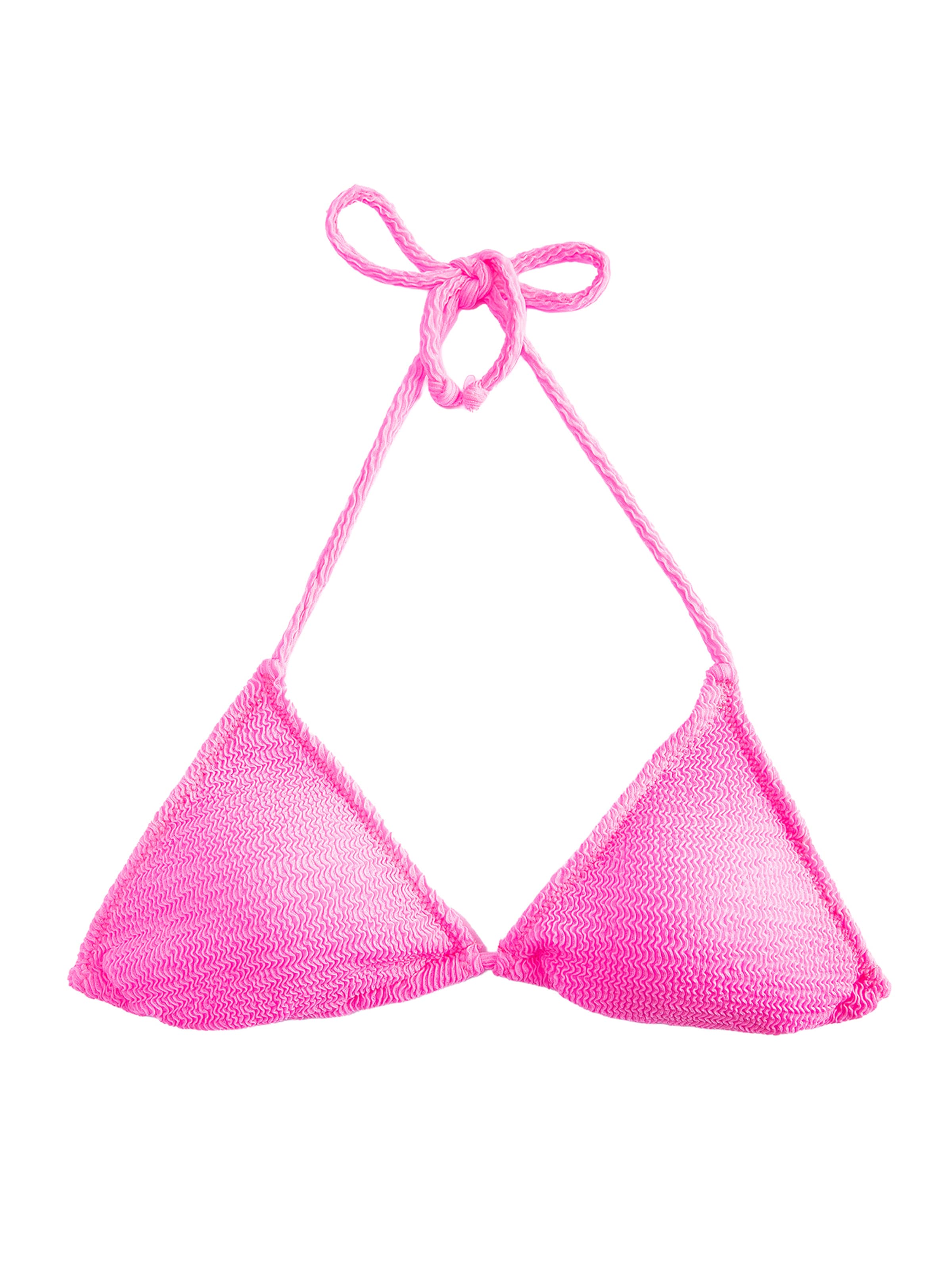 Koton Triangel Bikinitop in Pink: Vorderseite