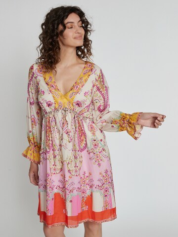 Robe 'Kajani' Ana Alcazar en mélange de couleurs : devant