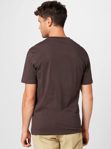 JACK & JONES Shirt 'DIEM' in Brown