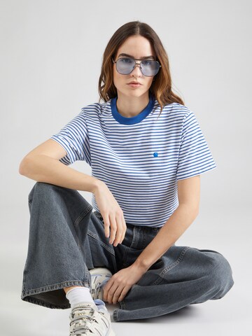 mėlyna Carhartt WIP Marškinėliai 'Coleen'