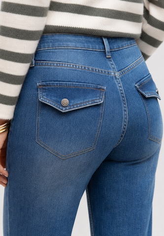 Slimfit Jeans di Elara in blu