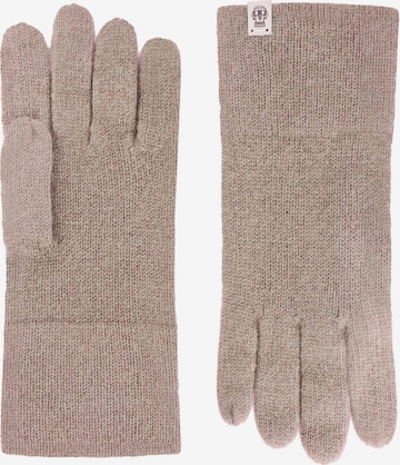 Gants 'PURE CASHMERE' Roeckl en beige : devant