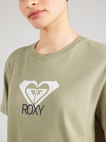 ROXY Funktionsshirt 'Ocean Road Art' in Grün
