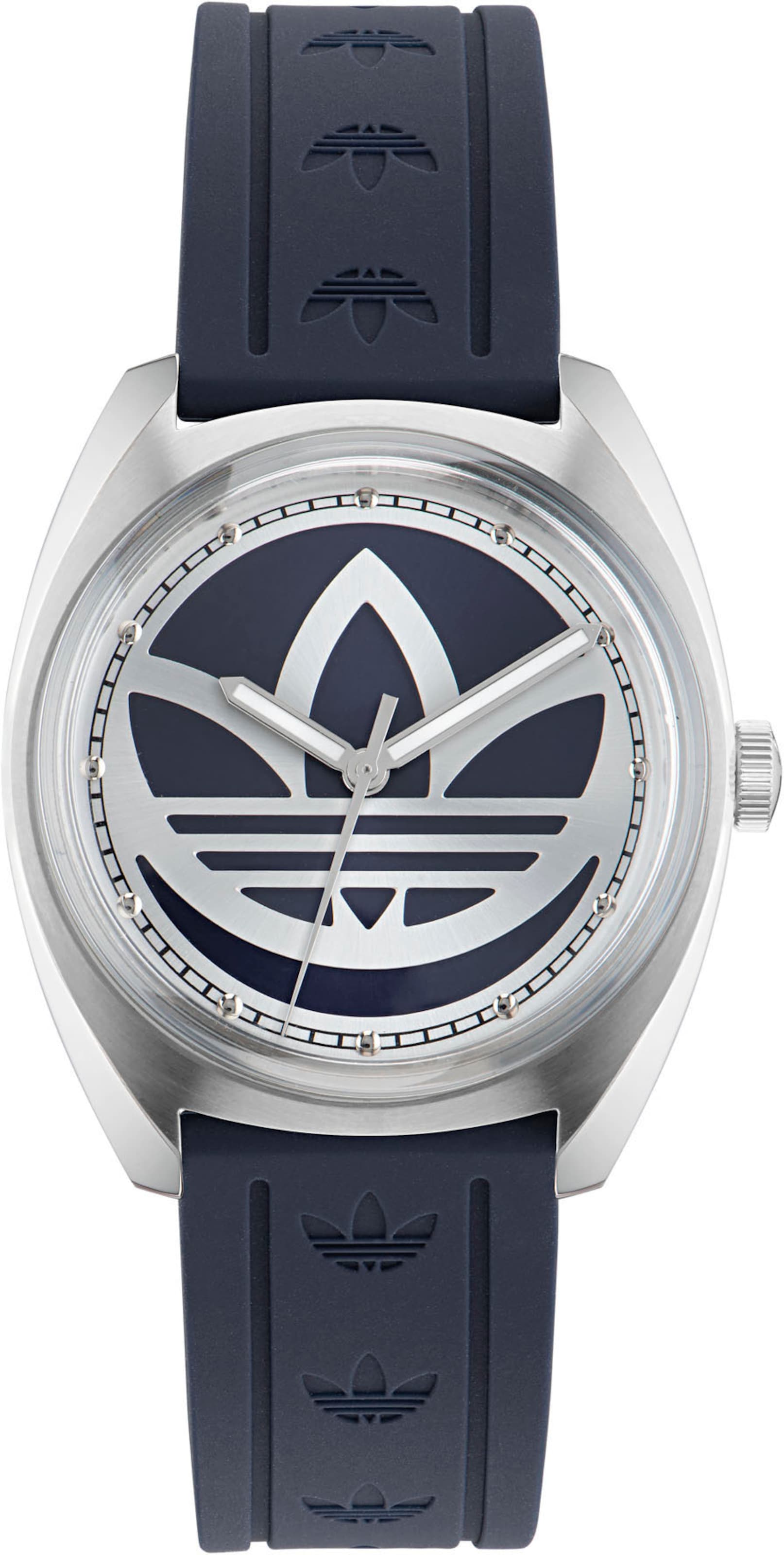 ADIDAS ORIGINALS Uhr in Silber: Vorderseite
