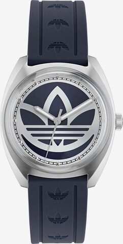 ADIDAS ORIGINALS Analog Watch in Silver: front