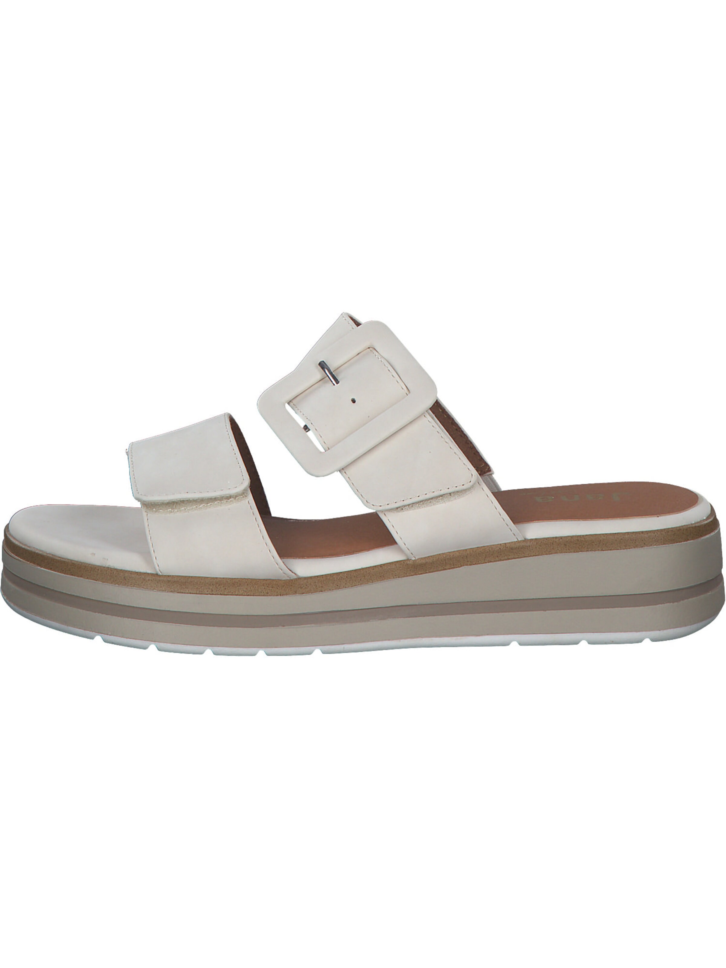 JANA Mules in White