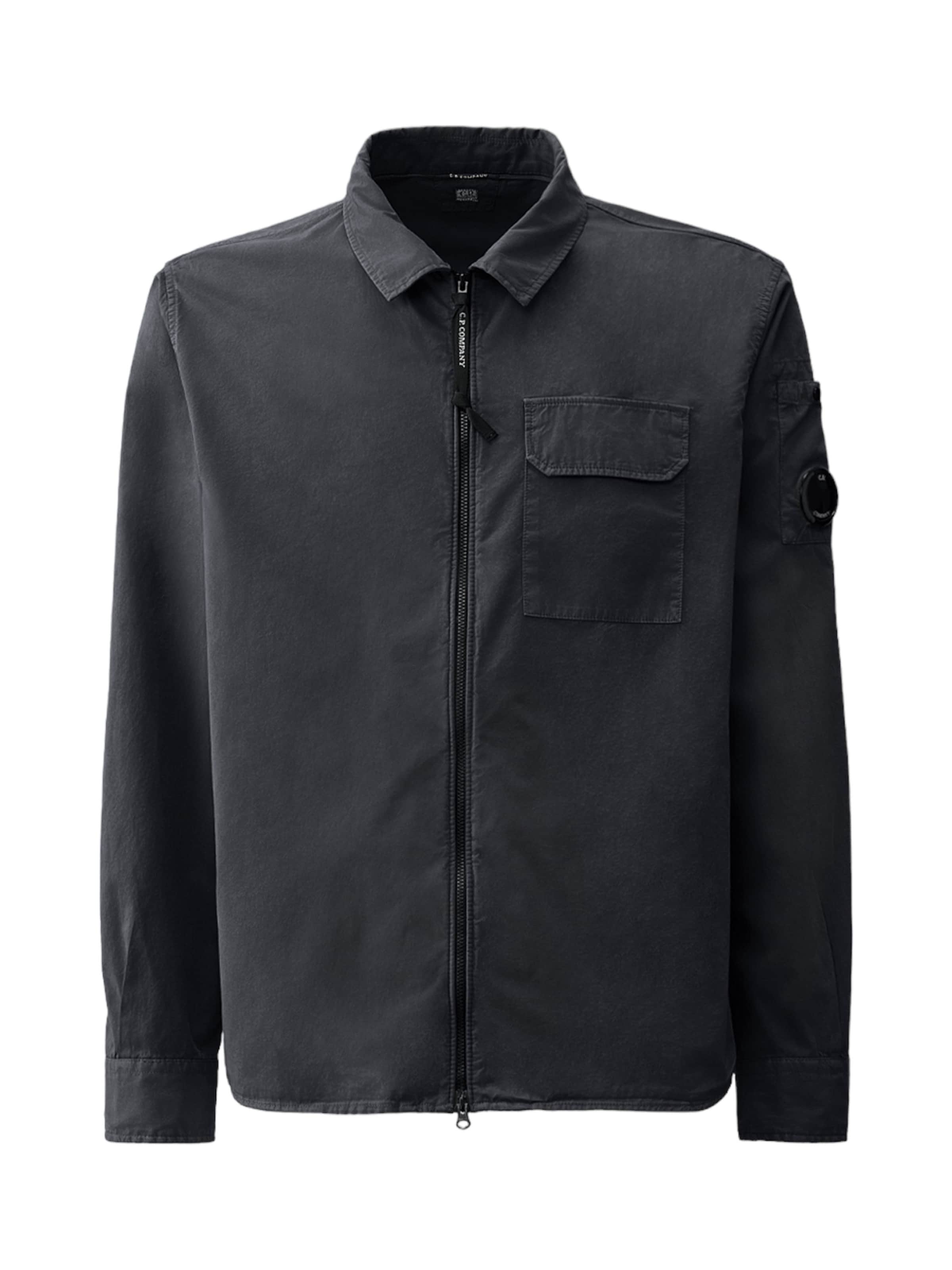 C.P. Company Übergangsjacke in Blau: Vorderseite