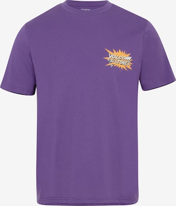 T-Shirt 'STRANGE RELICS' Volcom en violet : devant