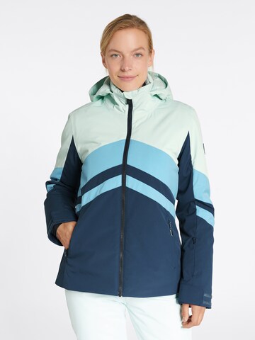 ZIENER Athletic Jacket 'TELIA' in Blue: front