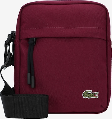 LACOSTE Crossbody Bag 'Neocroc' in Red: front