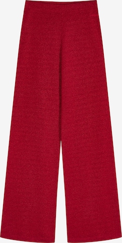 Wide leg Pantaloni 'Loui' di OH APRIL in rosso: frontale