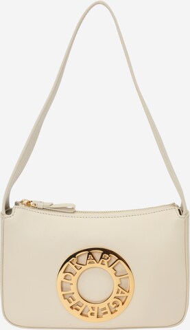 Karl Lagerfeld Shoulder Bag in Brown: front