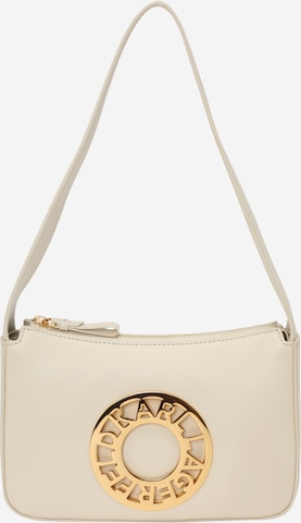 Karl Lagerfeld Shoulder Bag in Brown: front