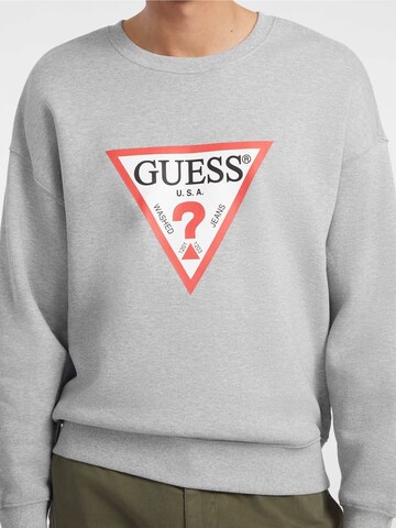 GUESS Sweatshirt 'Iconic' in Grey