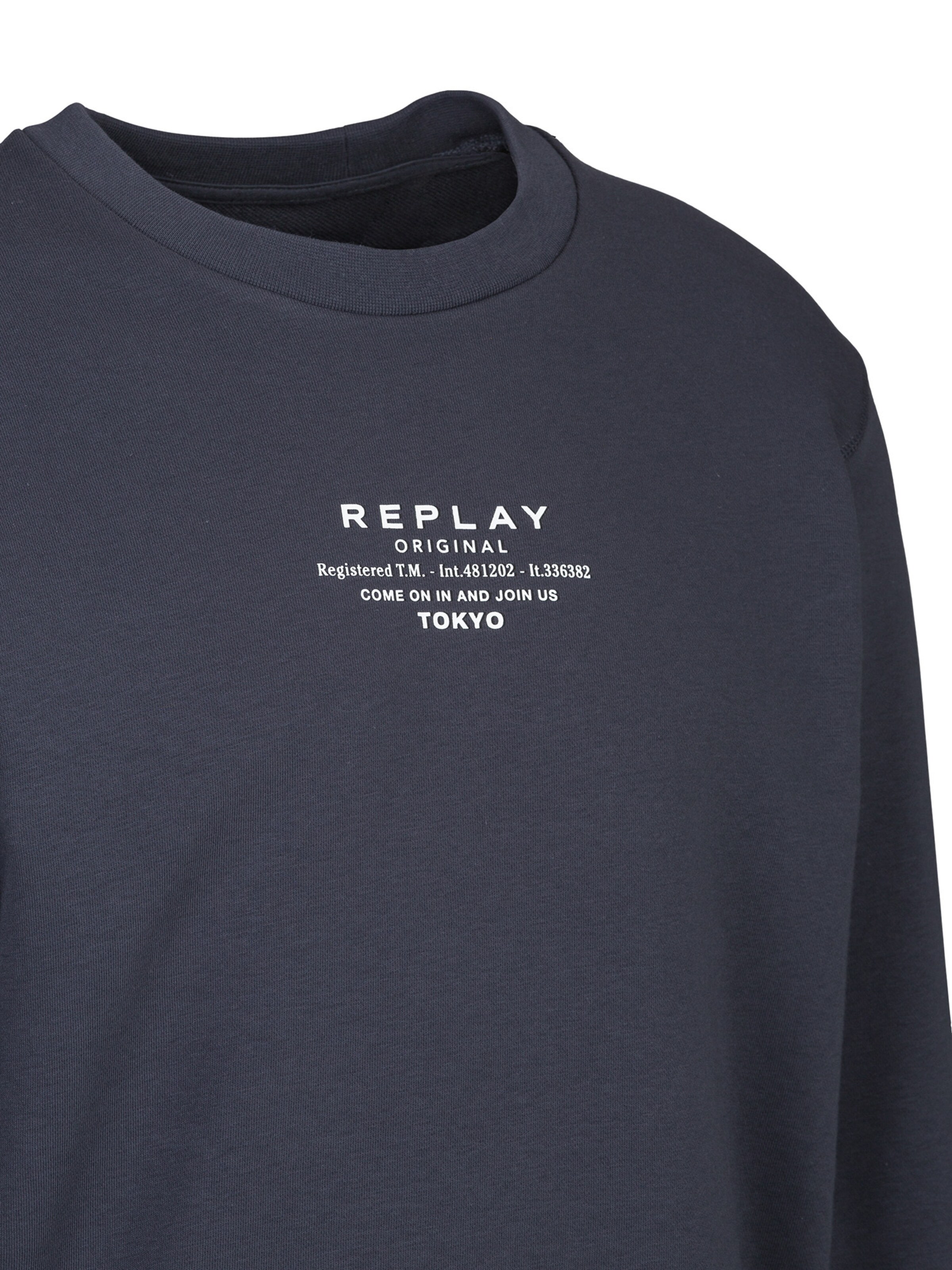 REPLAY Sweater in Blue