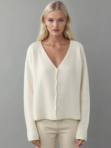 Hiccup - Casaco de malha em bege: frente