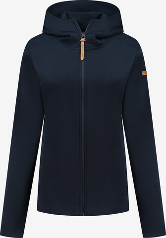 MGO Sweatjacke 'Lotta' in Blau: predná strana