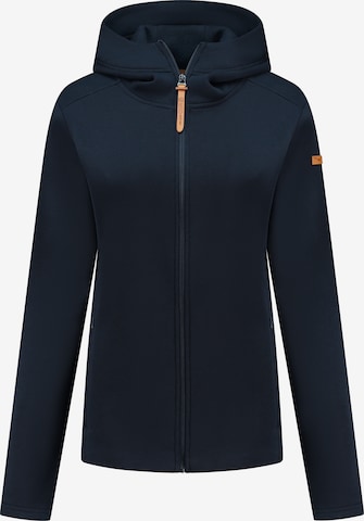 MGO Sweatjacke 'Lotta' in Blau: predná strana