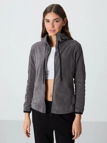 Veste en polaire Tommy Life en gris
