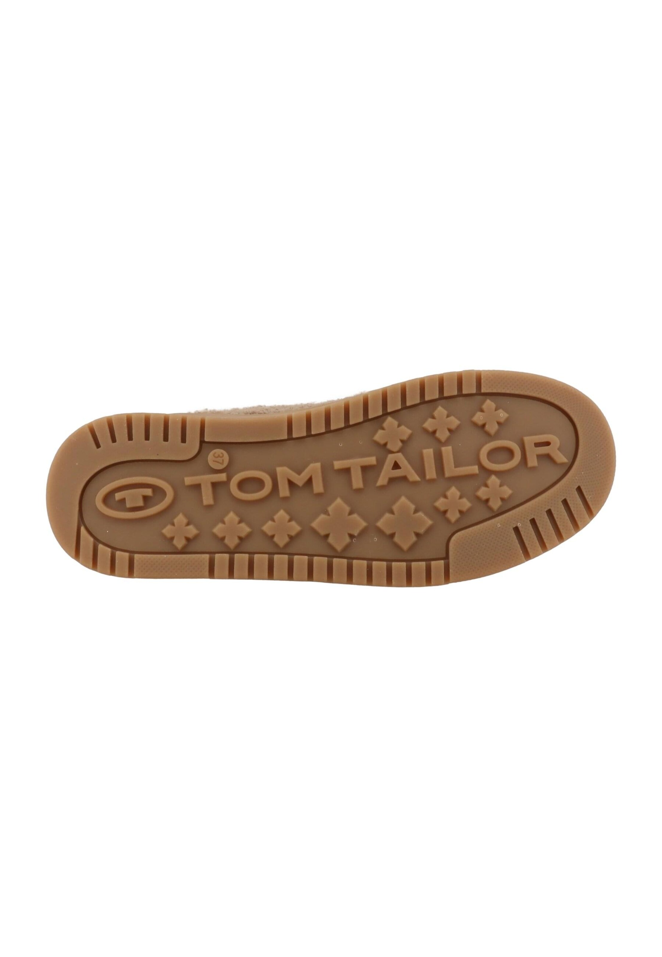 TOM TAILOR Tenisky – černá