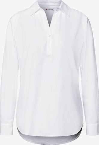 STREET ONE Bluse in Weiß: Vorderseite