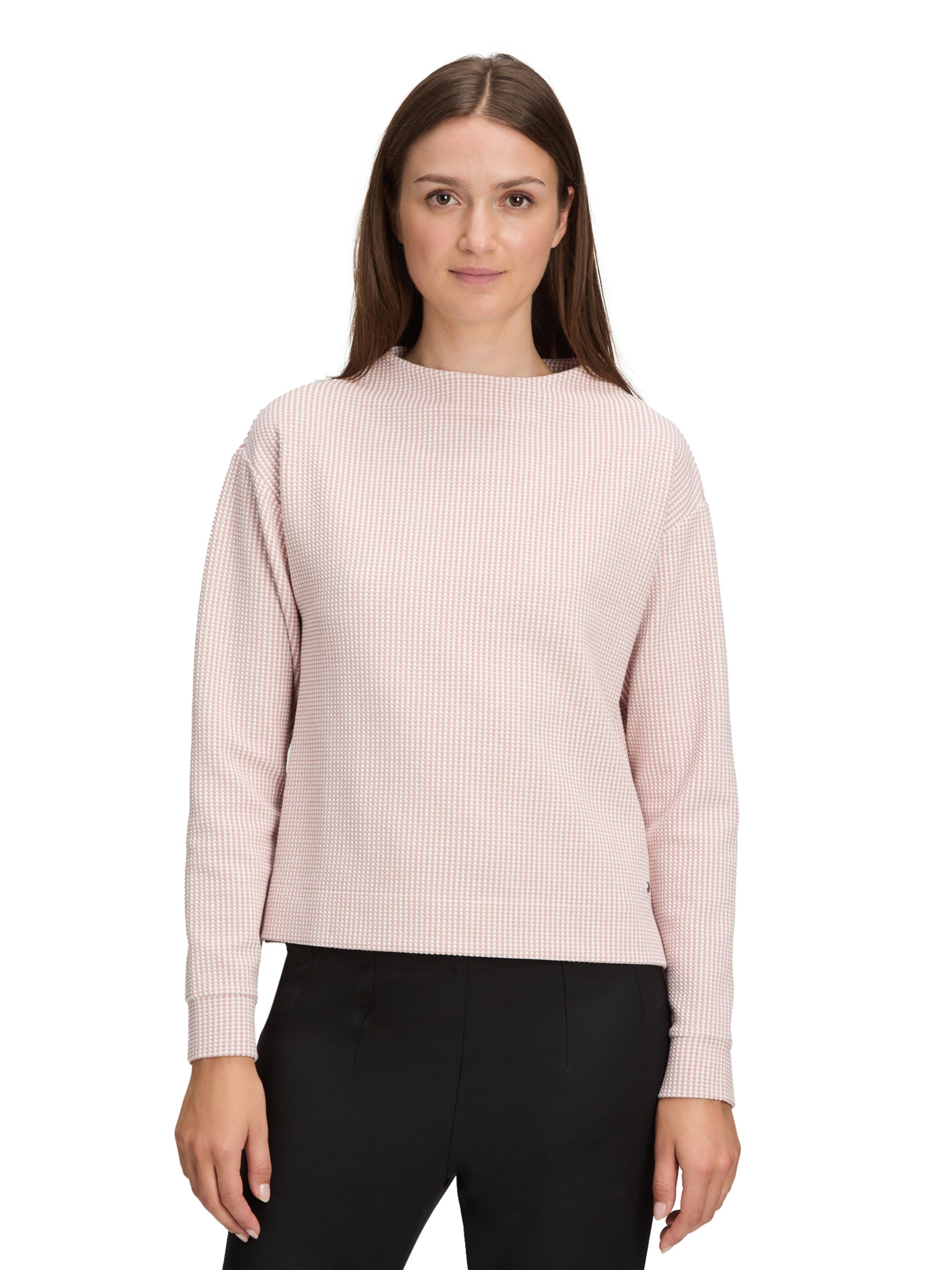 Betty & Co Sweatshirt in Pink: front